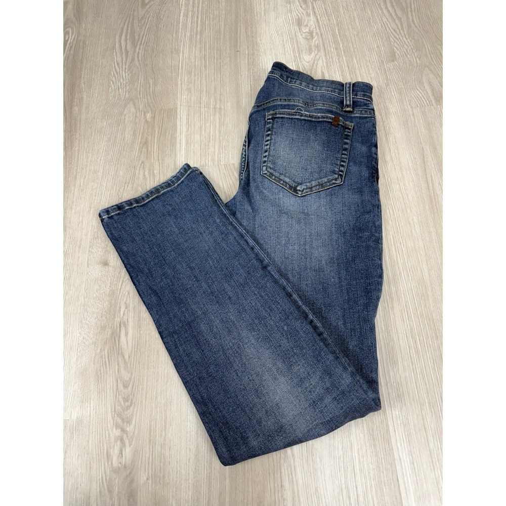 Joes Jeans Brixton Fit Buras Blue Denim Straight Leg Tailored Mid-rise Jeans 29